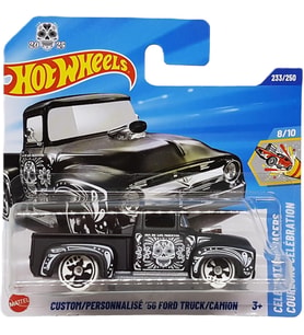 Hot Wheels - ´56 Ford Custom Pickup Truck - Celebration Racers 8/10 - Jbb43 - Short Card - Dia De Lo (Çok Renkli)
