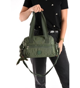 Ultra Hafif Su Geçirmez Çok Cepli Omuz Çantası Yeşil (Model: 571-5M) 