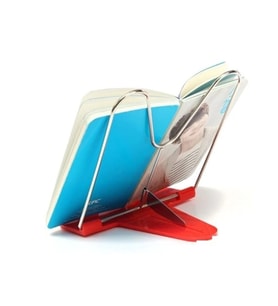 Portatif Ayarlanabilir Metal Kitap Okuma Standı Aparatı Aleti (Çok Renkli)