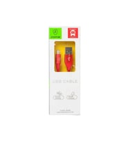 Zore Metal Uçlu Lightning Usb Kablo (Kırmızı)