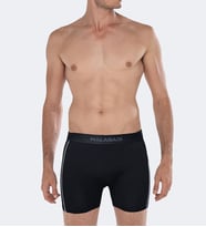Malabadi Erkek Biyeli Modal Boxer 017 (Siyah)
