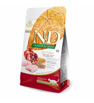 N&D Az Tahıllı Tavuk&Nar Kısır Kedi Maması 1,5 KG
