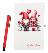 Kişiye Özel Sevgiliye Hediye Defter ve Roller Kalem Seti