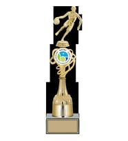 ODAK KUPA - Figürlü Kupalar - Basketbol Kadın Figürlü Kupalar FG-033 B - 39 cm