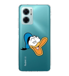 Redmi Note 11e  Kamera korumalı Kapak Donald Duck Tasarımlı  Şeffaf Kılıf