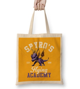 Spyro's Flying Academy Bez Çanta Uzun Saplı