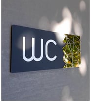 Klasik Seri WC Yönlendirme Tabelası