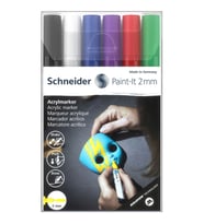 Schneider Akrilik Marker Kalem 310 2mm Set 1 6lı