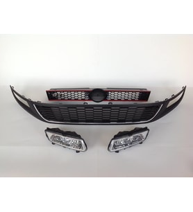 VOLKSWAGEN POLO 2010 - 2014 KROM PANJUR ORTA IZGARASI SET