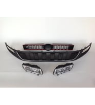 VOLKSWAGEN POLO 2010 - 2014 KROM PANJUR ORTA IZGARASI SET