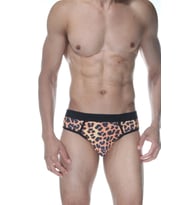 Giyim Leopar Jockstrap Fantezi İç Giyim