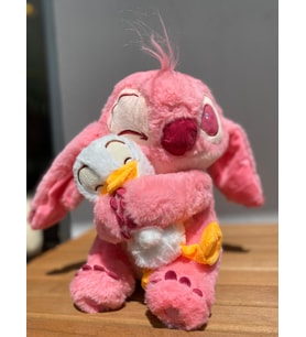 30 cm sevimli ördeğe sarılan peluş stitch ve lilo arkadaş canlısı stitch duck ördek stitch