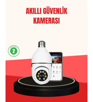 Hareket Algılamalı Kablosuz Akıllı Ev Güvenlik Kamerası