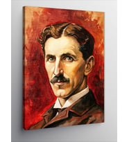 Kanvas Tablo Nikola Tesla
