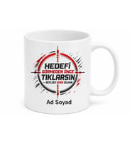 FPS Oyuncusuna Keskin Nişancı Mouse Refleksi Kupa Bardak Gamer Hediye