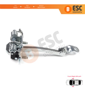 Renault Clio MK1 2 3 Symbol Thalia MK1 7700842857 İçin Ön Sağ veya Sol Kapı Gergi Yayı