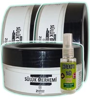 Süper Sülük Merhemi Bakım 3X50 Ml+30 ml Çörek Otu Yağ ile