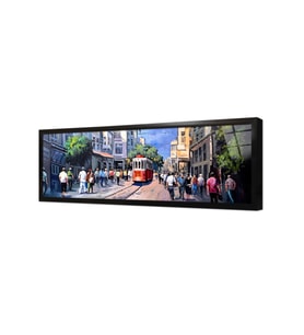İstiklal Caddesi Çerçeveli Cam Tablo