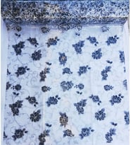 MASA ÖRTÜSÜ DESENLİ ŞEFFAF  MASA ÖRTÜSÜ 1.7mm KALIN PVC KAYMAZ 100 CM X 110 CM