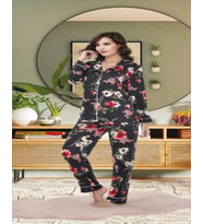 Rahat ve Şık Kadın Pijama - Karışık Desenli
