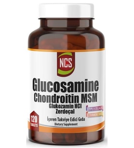 NCS Glucosamine Chondroitin MSM Type İi Collagen Turmeric 120 Tablet