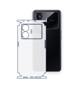 SChitec Realme GT Neo5 SE Uyumlu Fullbody Arka Kaplama Hidrojel Koruyucu Film