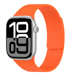 Apple Watch 10 46mm Uyumlu Zore KRD-136 Kabartma Desenli Silikon Kordon