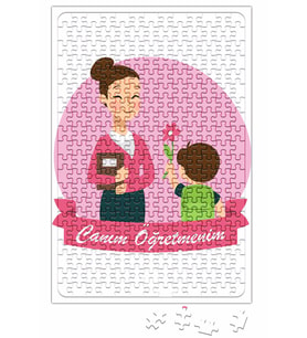 24 Kasım Özel Öğretmenler Günü Puzzle 240 Parça Yapboz