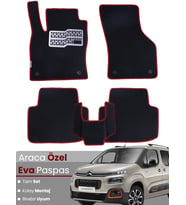 CİTROEN BERLİNGO (2018-2024) Uyumlu EVA Paspas Tam Set–Araca Özel,Su Geçirmez,Kolay Montaj
