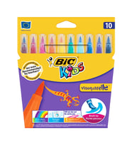 BİC KİDS VİSA FIRÇA UÇLU KEÇELİ KALEM 10 RENK (828964)