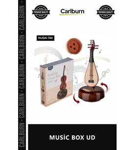 Özel Üretim El İşçiliği Profesyonel Akustik Kaliteli Tasarım Şık Dekoratif Enstrüman MUSİC BOX UD