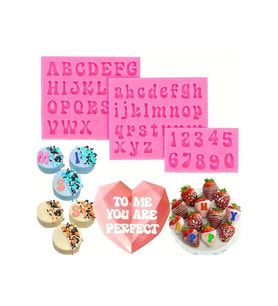 Üçlü Alfabe Set Silikon Kalıp (S807)