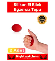 Özel Silikon Stres Topu El Egzersiz Fizik Tedavi Topu El Bilek Parmak Güçlendirme Topu - 2 Adet