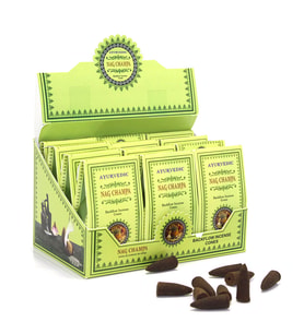 Ayurvedic Konik ( Geri Akış ) Tütsü Nag Champa Aromalı konik nagchampa