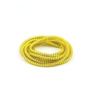 SPELT Şarj Aleti Kablosu Kablo Kordon Koruyucu Spiral Sarma Kılıf Koruma Golden Shine
