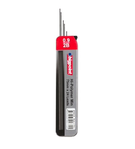 Bigpoint Kalem Ucu 0.9mm 2B 75mm 24'lü Tüp x 12 Tüp