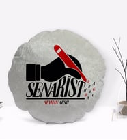 BK Gift Kişiye Özel İsimli Senarist Tasarımlı Dekoratif Kırlent Yastık-1