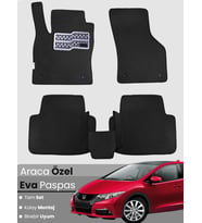 HONDA CİVİC FB/FG HATCHBACK (2012-2015) Uyumlu EVA Paspas Tam Set–Araca Özel Tasarım