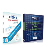 Farklı Sistem TYT Fizik Soru Bankası ve Toprak Deneme Seti 2 Kitap
