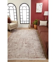 Dijital Kaymaz Yıkanabilir Krem Modern Salon Halısı Mutfak Halısı Koridor Halısı Yolluk HLN1632