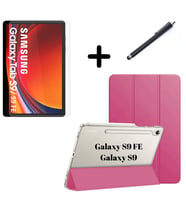 Samsung Galaxy Tab S10 Lite FE/S10/S9 FE/S9 Kılıf SET PU Deri Smart Tablet Kilif