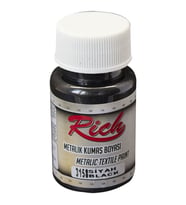 Rich Metalik Kumaş Boyası 50 cc. 3158 SİYAH 