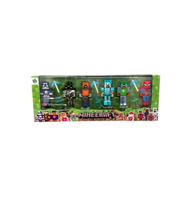 Minecraft Yenilmezler Pati Devriyesi Dc Karakter Seti 12 Parça (Çok Renkli)
