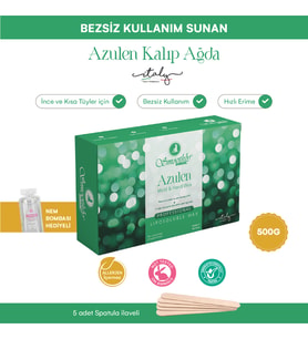 Smoothly Azulen Kalıp Ağda, SİR Ağda, El Ağdası KUAFÖR AĞDASI ERKEK SPORCU AĞDASI - 500 G.