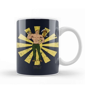 Escanor Retro Japanese Seven Deadly Sins Kupa Bardak Porselen