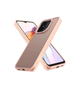 Xiaomi Redmi 12c Kılıf Elegant Kapak - Pudra