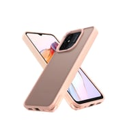 Xiaomi Redmi 12c Kılıf Elegant Kapak - Pudra
