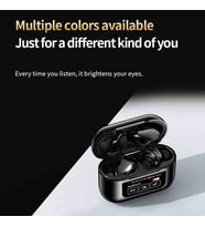 Akıllı Dokunmatik Ekranlı Kablosuz Kulaklık - Bluetooth 5.4, Anc Gürültü Önleme, 9d Ses, 5 Saat Çalma Süresi Beyaz