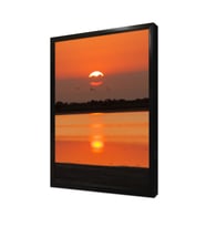 Gün Batımı Çerçeveli Mdf Tablo