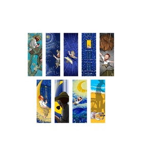 Van Gogh Kitap Ayraçları Hediyelik Ayraç 9'lu set